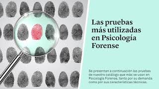 Las pruebas más utilizadas en Psicología Forense [upl. by Nivrek412]