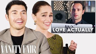 Emilia Clarke Henry Golding amp the Cast of Last Christmas Review Holiday Movies  Vanity Fair [upl. by Clauddetta283]