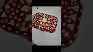 My cute jewellery boxart youtubeshorts diy acrylicpainting [upl. by Gebler]