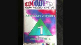 DJ Adrian Street amp Selector c at The Colosseum Stockton NYE 1995 [upl. by Eneres109]