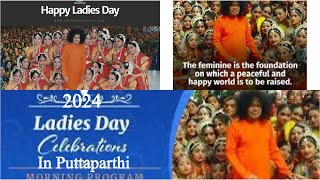 Ladies day celebrations 2024 in Puttaparthi [upl. by Ayle]