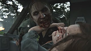 The Last of Us Part 2  INTENSE Car Action Scene  Ellie and Jesse Escape [upl. by Noakes]