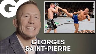 La légende du MMA Georges SaintPierre revient sur sa carrière pour GQ  GQ [upl. by Ruthie935]