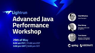 Spring Boot Performance Workshop with Lightrun [upl. by Ylek]