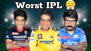 Worst IPL 😤  Arun Karthick  Csk  RCB  MI  GT  RR [upl. by Akcimehs]