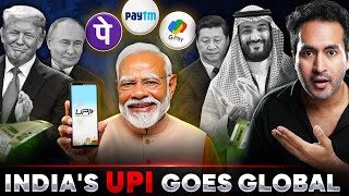 Indias UPI is Being COPIED by 40 Countries Including SAUDI ARABIA  Good or Bad for us [upl. by Ylrrad858]