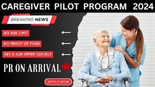 Caregiver Pilot Program Canada 2024 canadaimmigration share permanentresidency immigration2024 [upl. by Bithia]