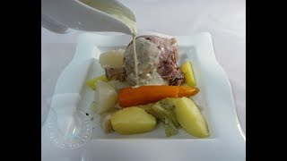 Recette de jarret de porc à la sauce Fourme dAmbert [upl. by Issi467]