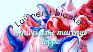 20  Lav NEMT blanke schweiziske marengs toppe [upl. by Terri]