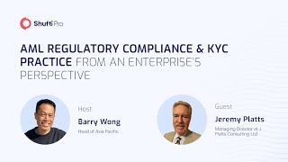 Webinar on AML Regulatory Compliance amp KYC Practice from an Enterprises Perspective [upl. by Ehcrop308]