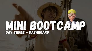 Free Mini Data Science Bootcamp Day 3  Dashboard [upl. by Nifares]