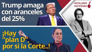 AstilleroInforma  Trump amaga con aranceles del 25 ¡Hay “plan D” por si la Corte [upl. by Enitsirhc116]