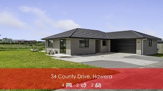 34 County Drive Hawera [upl. by Arluene]