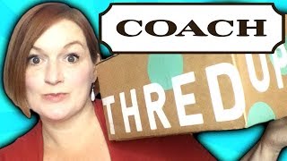 ThredUp Coach Rescue Box Unboxing 2019 [upl. by Pernas147]