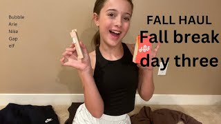 Fall break day three fall clothing and skincare haul 🎃 [upl. by Notgnirrac]