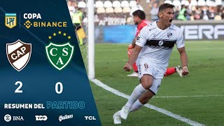 CopaBinance  Fecha 3  resumen de Platense  Sarmiento [upl. by Ydnamron]