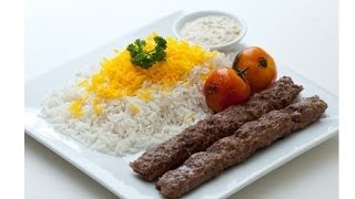 PERSISCH  IRANISCH KABAB mit REIS und SALAT kochen AKOthePERSIANkiller [upl. by Lati436]