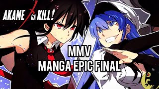 Mmv  Akame ga Kill Manga Epic Final Esdeath vs All [upl. by Nerdna86]