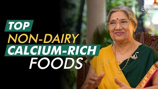 Top 5 NonDairy Vegan Everyday Food Super Rich in Calcium  Dr Hansaji Yogendra [upl. by Brower]