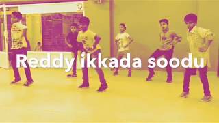 Reddy ikkada soodu  dance cover  by Saikumar dance floor Junior NTR  song [upl. by Ahseiyk]