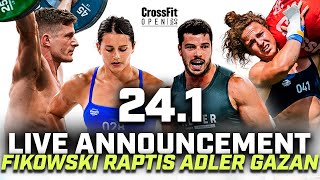 CrossFit Open Workout 241 Live Announcement [upl. by Ligriv]