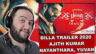 Billa Trailer Reaction  Ajith Kumar Nayanthara  Yuvan Shankar Raja  Vishnu Vardhan [upl. by Wolram]