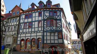 Gelnhausen HD Eine Fachwerktour durch die historische Altstadt in Hessen bei Frankfurt [upl. by Ennyroc483]