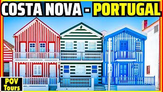 Costa Nova Portugals Most Colorful Village  Aveiro [upl. by Shiroma59]