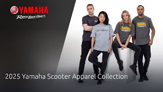 2025 Yamaha Scooter Apparel Collection [upl. by Oirogerg]