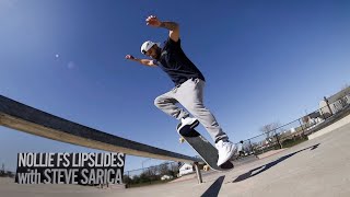 How to Nollie Frontside Lipslide [upl. by Bensen]