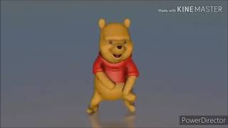 Winnie the pooh dancing to Mexican music on Cinco De Mayo [upl. by Golter]