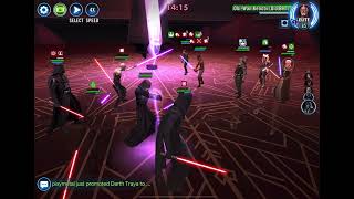 SWGOH Galactic Challenges Sith vs Rebel Tier 7 [upl. by Maloy]