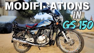 Suzuki GS 150 Modifications  Must Have Upgrades for Suzuki GS 150 [upl. by Kcirded247]