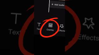 Capcut easy editoverlay Textcapcut capcuttutorial trendingreels viralvideo shortsfeed shorts [upl. by Seravaj]
