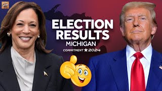 Michigan Election Results  michigan election results 2024  news [upl. by Yettie115]