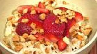 How To Make Bircher Muesli With Pear And Berries [upl. by Olympe]