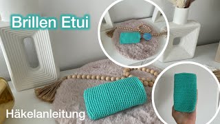 Brillen Etui häkeln  Schritt für Schritt Häkelanleitung  Marycrochet [upl. by Dru]