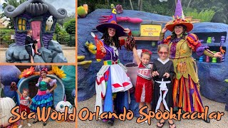 SeaWorld Orlando Spooktacular Halloween Festivities [upl. by Haelhsa]