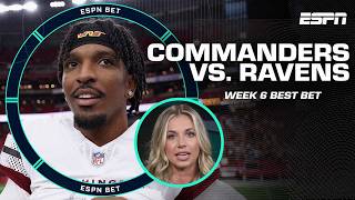 BEST BETS for Commanders vs Ravens amp Texans vs Patriots 🏈💰  ESPN BET Live [upl. by Avlem104]