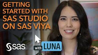 SAS Tutorial  Getting Started with SAS Studio on SAS Viya [upl. by Ecylahs]