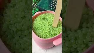 Check this wax out 😍😍😍yeelenwax asmr waxing wax hairremoval satisfying hardwax waxbeads [upl. by Lizette968]