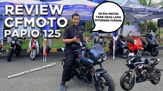 REVIEW CFMOTO PAPIO 2024 DI PABRIK MFORCE INDONESIA [upl. by Elamor802]