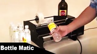 Digital printing press machine dispenser Bottle Matic II 16 [upl. by Erdnuaed]