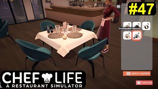 Chef Life A Restaurant Simulator  wieder umgestalten 47  Deutsch German [upl. by Enirroc]