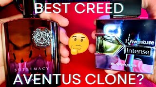 Best Creed Aventus Clone Afnan Supremacy Not Only Intense Vs Al Haramain LAventure Intense [upl. by Odranar31]