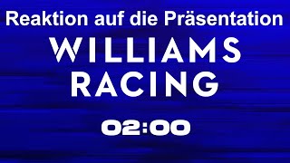 Williams Team Präsentation 2024  Reaction [upl. by Kilah60]