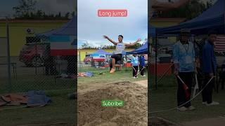 Long jump  Lompat jauh u18 trackandfield longjump lompatjauh [upl. by Onyx793]