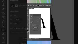 Creating a Brand Logo in Adobe Photoshop shorts graphicdesign photoshoptutorial [upl. by Bysshe]