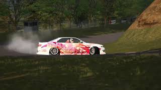 Itasha Drifting on Ebisu West 15 Update on Ebisu West  Assetto Corsa [upl. by Maillil422]