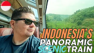 Indonesia’s AWESOME 43 PANORAMIC Train  Jakarta to Bandung [upl. by Nahtannhoj]